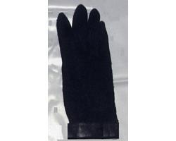 黒色手袋の写真