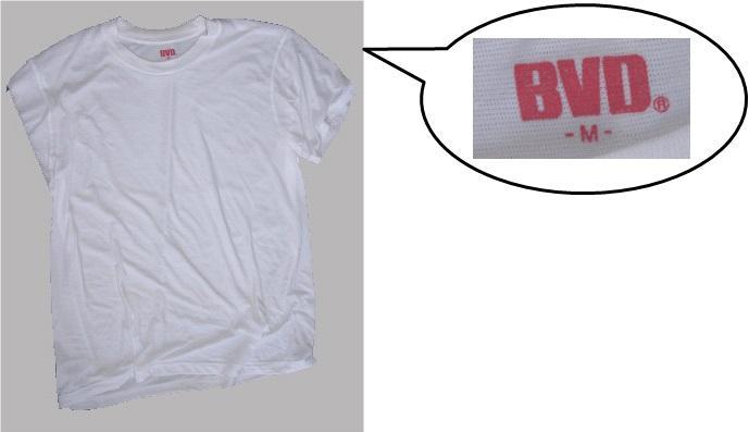 白色半袖Tシャツの写真