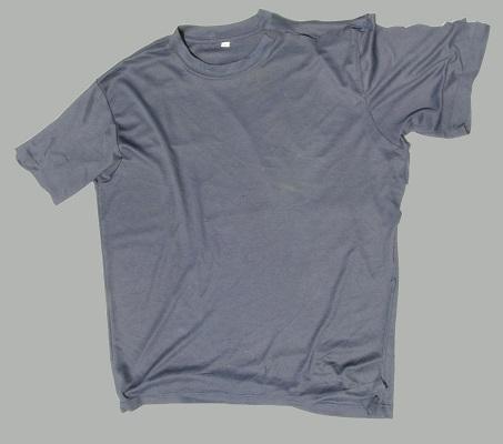 紺色Tシャツの写真
