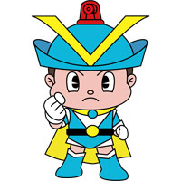 フーくんが注意喚起するイラスト