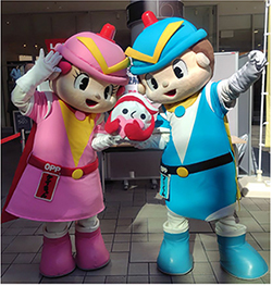 フーくんケイちゃんとギュっとちゃんの写真