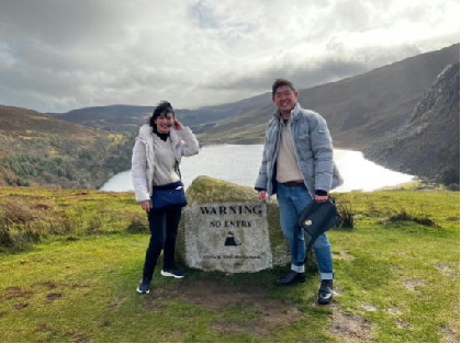 アイルランド旅行の様子