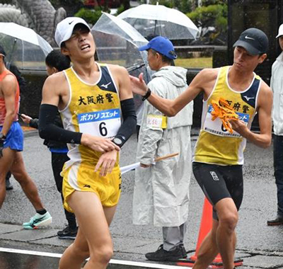 関西実業団対抗駅伝競走大会での写真2