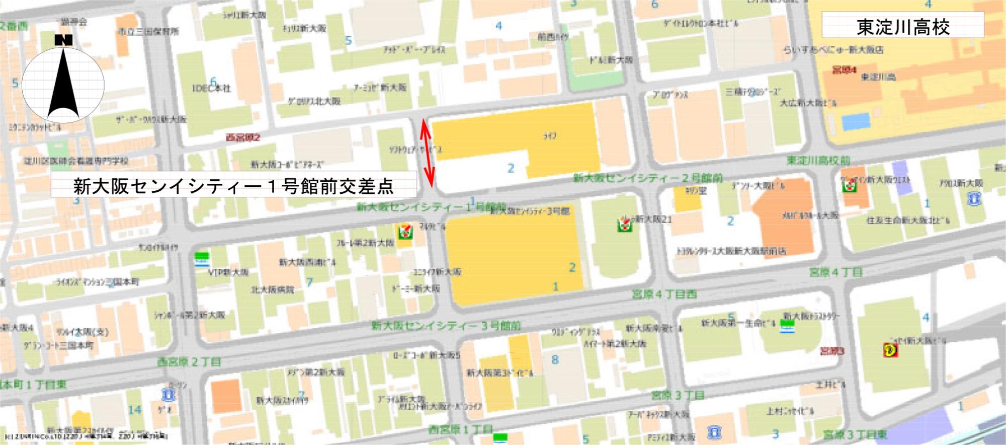 大阪市淀川区駐車規制実施場所