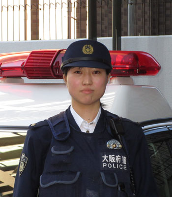 語学(中国語)で自己推薦を経て入職した警察官の写真