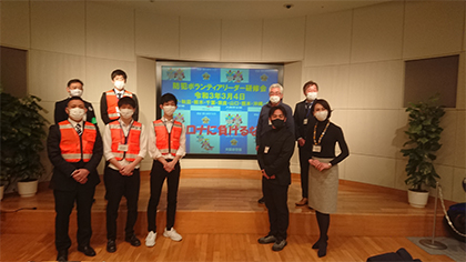 防犯ボランティアリーダー研修会参加者の画像
