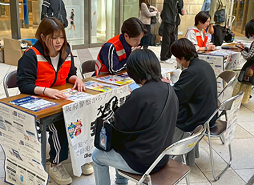 闇バイト加担防止イベントの様子1