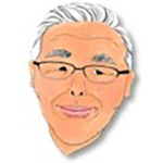 この道像のモデルのイラスト