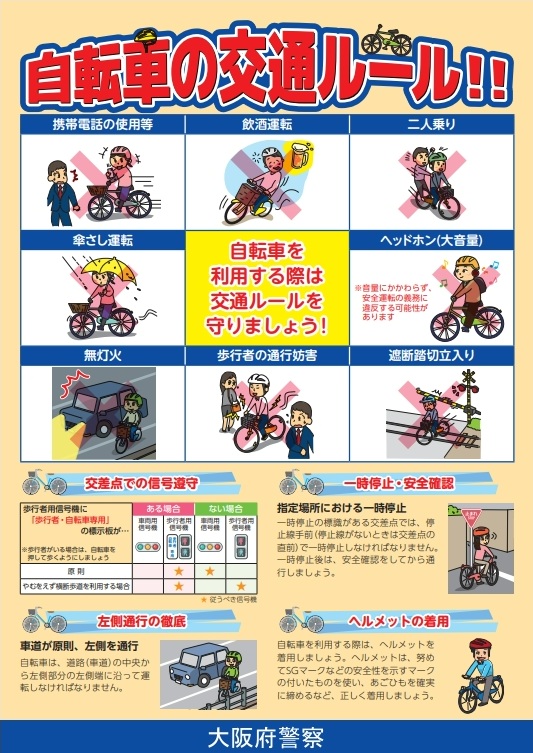 自転車の交通ルール