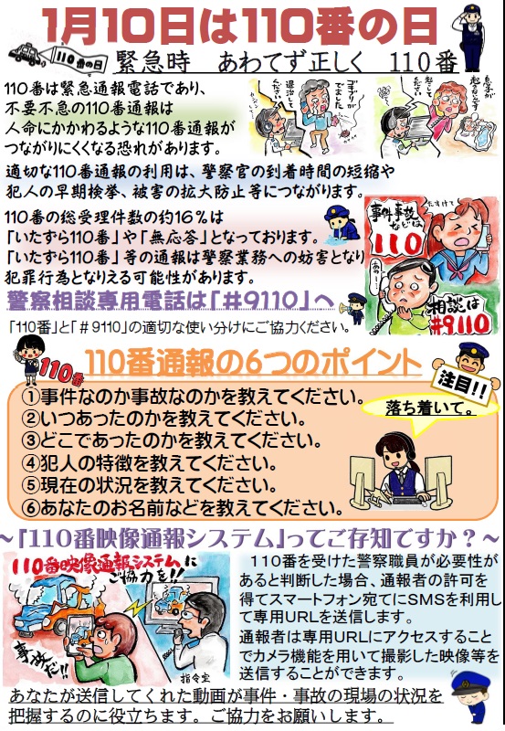 110番の日