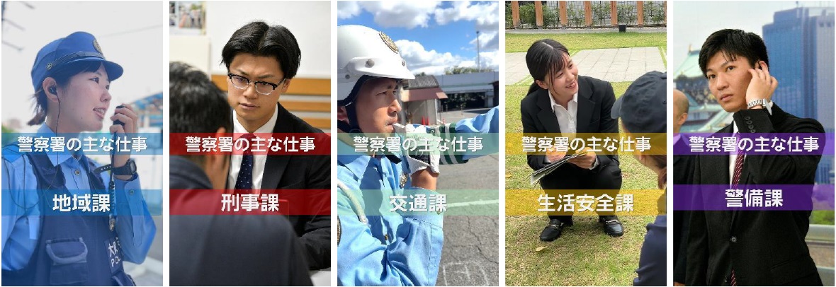 警察署の主な仕事