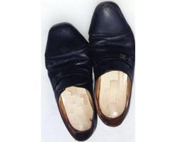 黒色短靴（25.5センチ）の写真