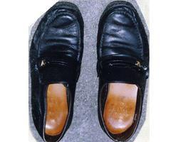 黒色短靴（24センチ）の写真