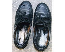 黒色短靴（23センチ）の写真