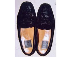 黒色短靴（25.5センチ）の写真