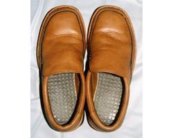 茶色短靴（24センチ）の写真