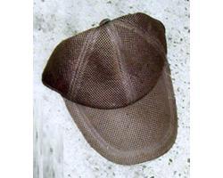 茶色帽子の写真