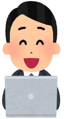 A社システム担当者のイラスト