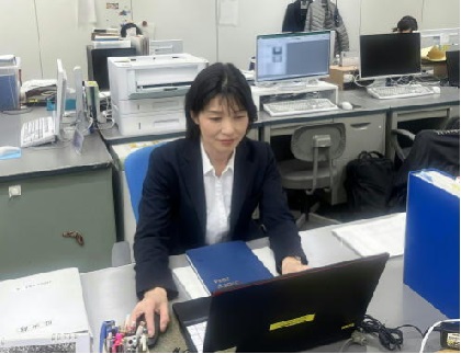 執務中の様子