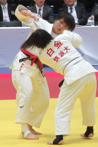 全日本女子柔道選手権での写真1