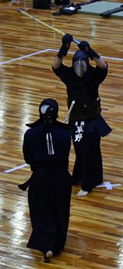 全日本都道府県対抗剣道優勝大会での写真