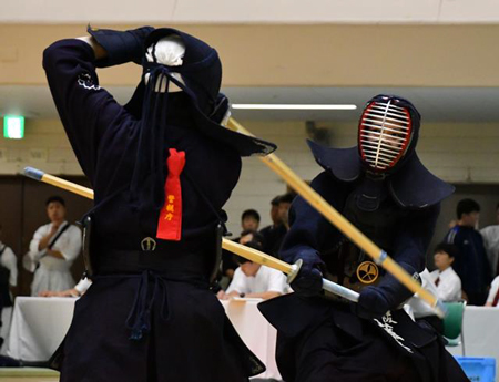 全国警察剣道選手権大会での写真1