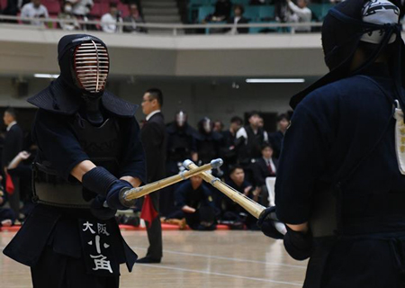 全国警察剣道大会での写真1