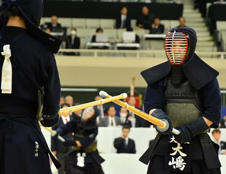 全日本女子剣道選手権大会での写真1