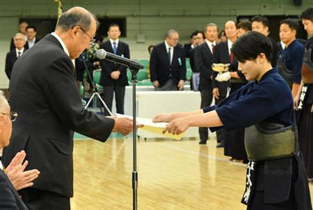 全日本女子剣道選手権大会での写真2
