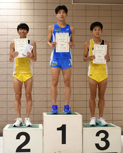関西実業団対抗陸上競技選手権大会での写真