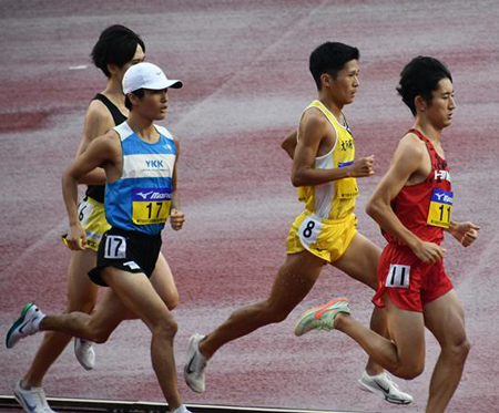 全日本実業団対抗陸上競技選手権大会での写真