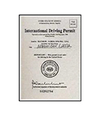 国際運転免許証の画
