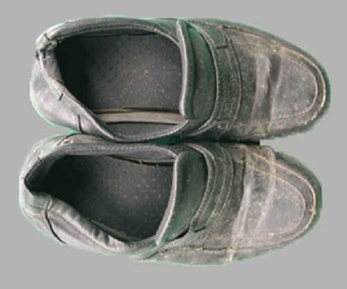 黒色革靴（25.0センチメートル）