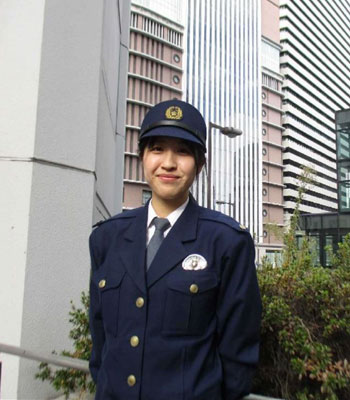 語学（韓国語）で自己推薦を経て入職した警察官の写真