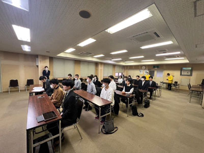 大阪学生ボランティアネットワーク「みっくす」総会の様子