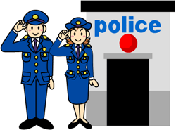 警察官のイラスト