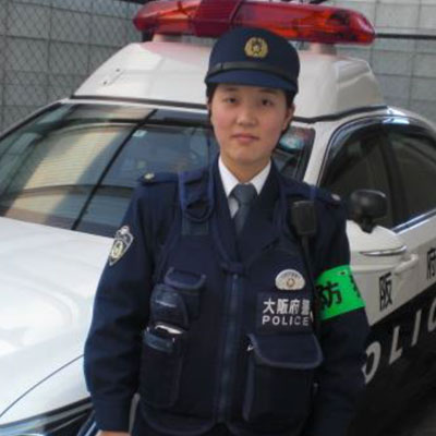 愛知学院大学出身の警察官の写真