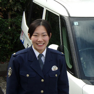 広島商業高校出身の警察官の写真