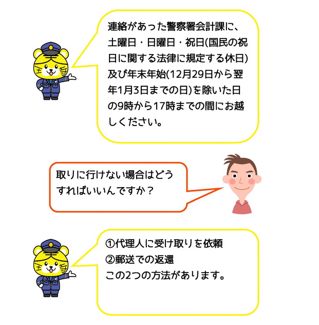 落とし物が見つかったとき2
